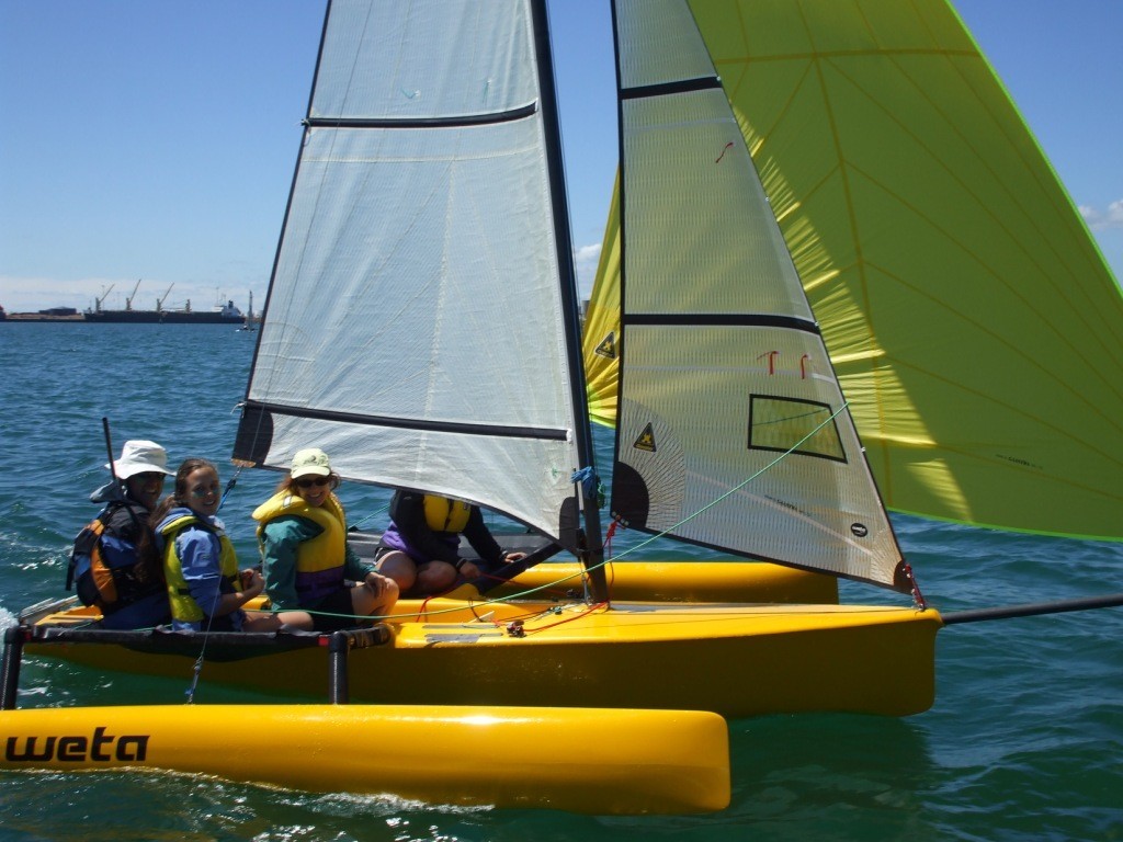 Everybody was involved in the activities - 2008 Weta National Championships  © Chris Kitchen